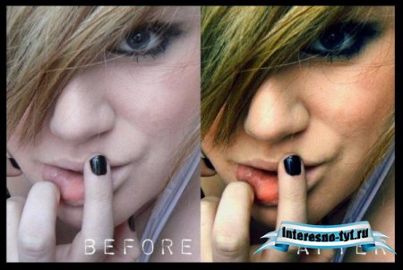 Actions for Photoshop - Гламурный
