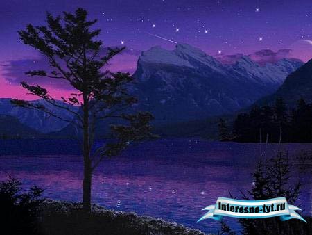 Скринсейвер - Moonlight Lake