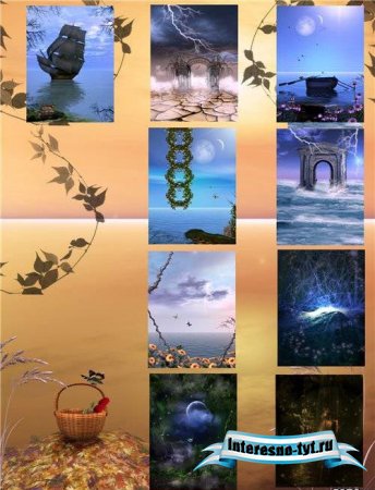 Фоны для Photoshop - Фантазия