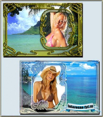 Фоторамки на морскую тему
