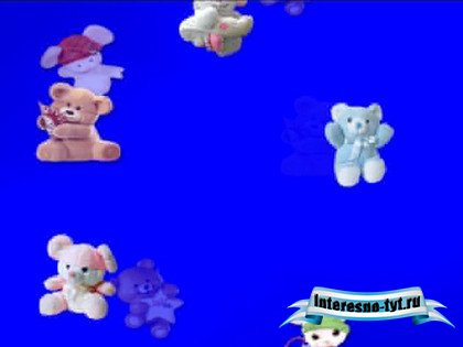 Детский футаж"Вращающиеся игрушки" Детский футаж"Вращающиеся игрушки"