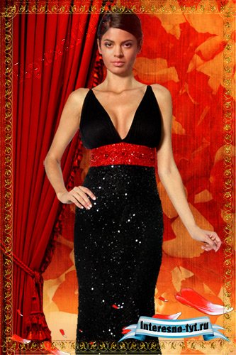 Женский шаблон для Photoshop - Super Star