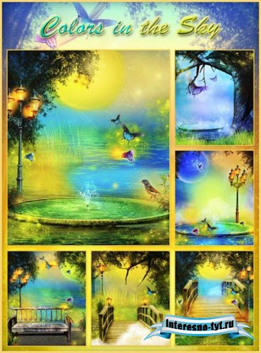 Фоны для фотошопа - Colors in the Sky Фоны для фотошопа - Colors in the Sky