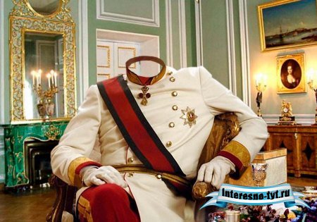 Шаблон для фотошоп – Царский офицер