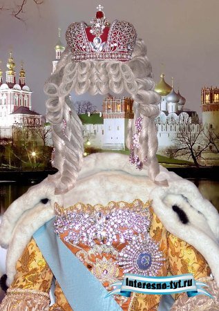 Женский шаблон для фотошоп – Императрица