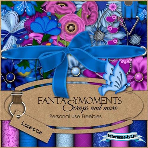 Скрап-набор - Fantasy moments: Lizette