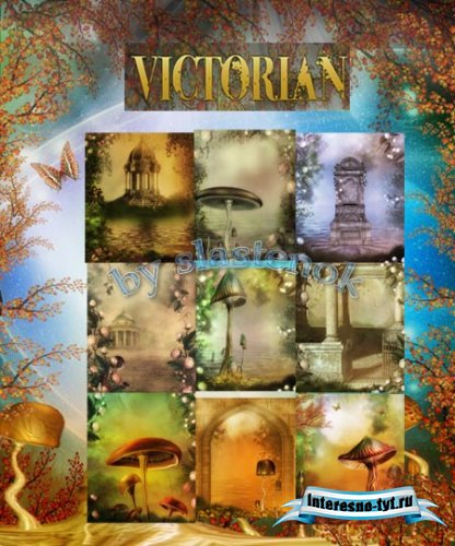 Фоны -- Victorian by Makena / Грибной мир Фоны -- Victorian by Makena / Грибной мир
