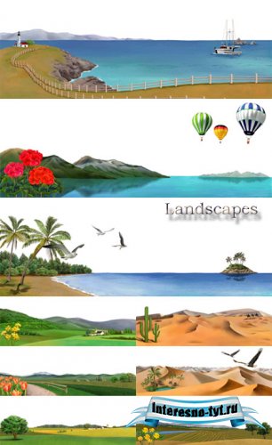 PSD исходники - Landscapes / Ландшафты PSD исходники - Landscapes / Ландшафты