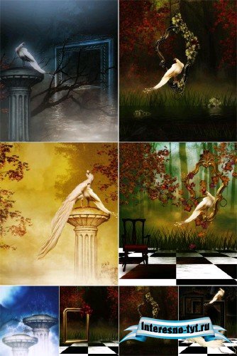 Осенние фоны для Photoshop