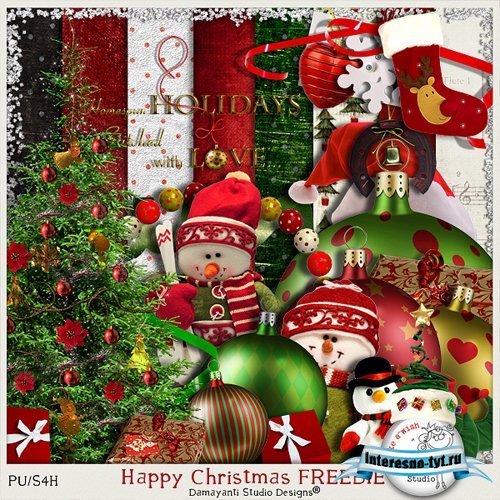 Scrap-Set – Happy Christmas Scrap-Set – Happy Christmas