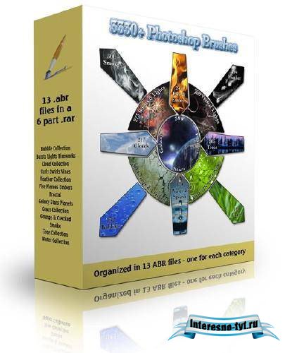 Сборник из 3300 кистей для Photoshop