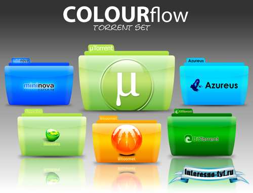 Иконки для рабочего стола (Windows/Linux) Серия Colorflow Иконки для рабочего стола (Windows/Linux) Серия Colorflow