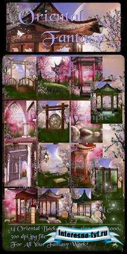 Oriental Fantasy (14 backgrouds) Oriental Fantasy (14 backgrouds)