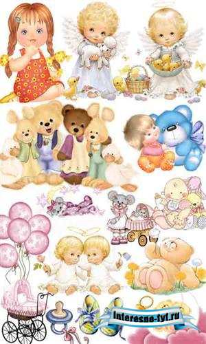 Children's clipart (dolls and toys)