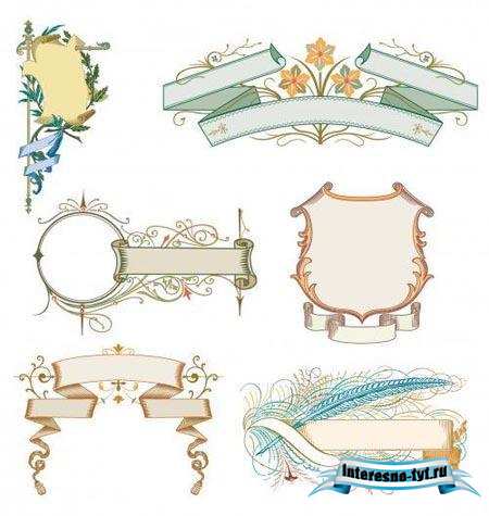 Ribbons, Banners & Frames Ribbons, Banners & Frames