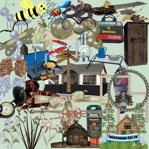 Scrap-kit - Lets Go Camping Scrap-kit - Lets Go Camping