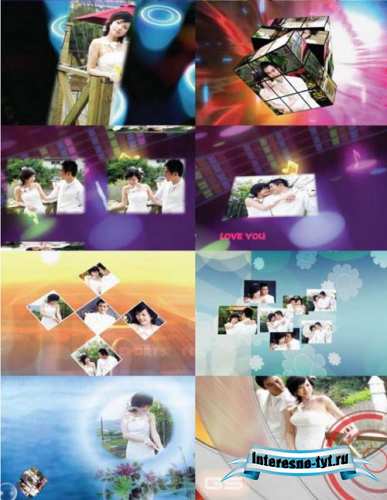 After Effects Project - 3D Album Love Beat