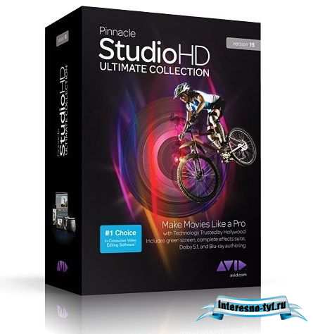 Pinnacle Studio HD Ultimate Collection v.15 Original+Content (28.02.11) Многоязычная версия