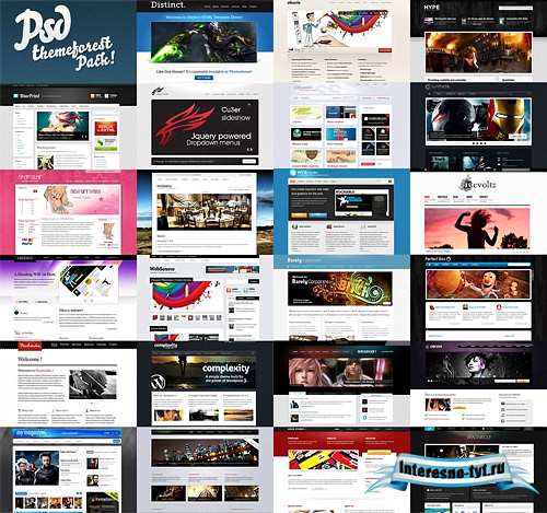 Коллекция Шаблонов от ThemeForest