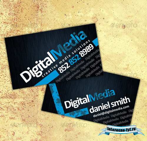 Digital Media Business Card – GraphicRiver Digital Media Business Card – GraphicRiver