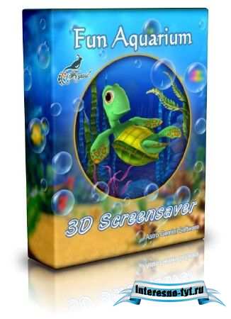 3D скринсейвер - Веселый аквариум
