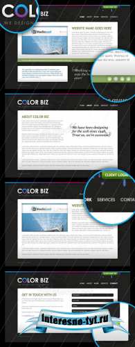 Color business website template - Medialoot Color business website template - Medialoot