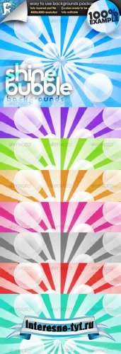 Shine Bubble Wallpaper - GraphicRiver