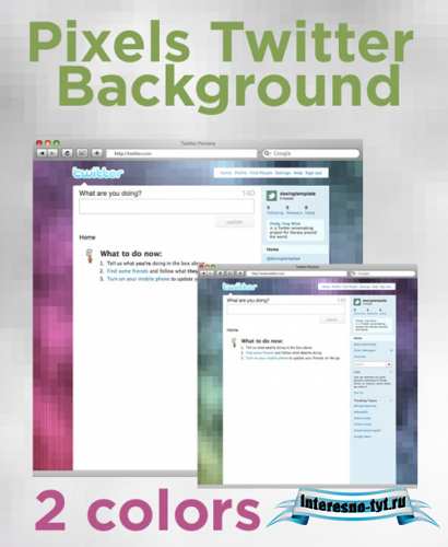 Pixel twitter background - GraphicRiver Pixel twitter background - GraphicRiver