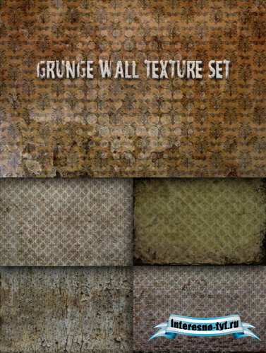 Grunge Wall Texture Set Grunge Wall Texture Set