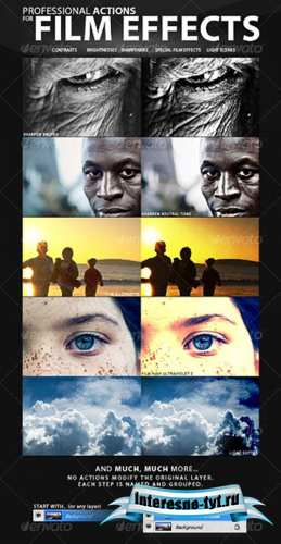 Professional actions for film effects - GraphicRiver