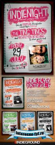 Indie Flyer or Poster Vol. 6 - Graphic River