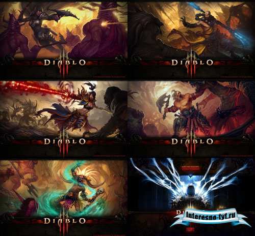 Обои diablo