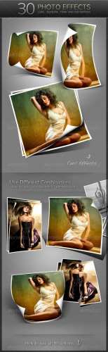 Экшны для фотошопа - 30 Фотоэффектов