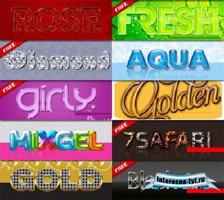 71 Excelent Text Styles 
