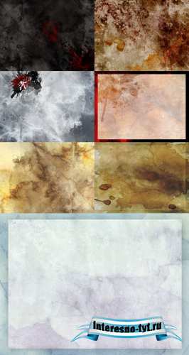 Set of 8 grunge textures Set of 8 grunge textures