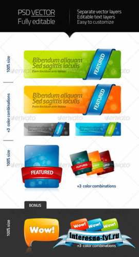 GraphicRiver - Seextwood - web elements 2 GraphicRiver - Seextwood - web elements 2
