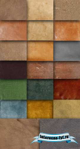 A large set of leather textures A large set of leather textures