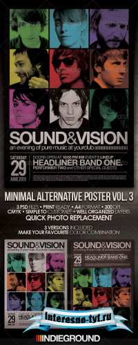 Minimal Alternative Flyer/Poster Vol. 3 Minimal Alternative Flyer/Poster Vol. 3
