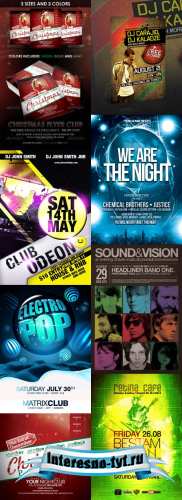 Collection PSD flyers 2011 pack # 4 Collection PSD flyers 2011 pack # 4