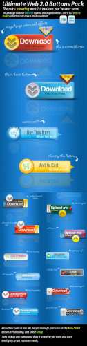 Ultimate Web 2.0 Download Buttons Ultimate Web 2.0 Download Buttons