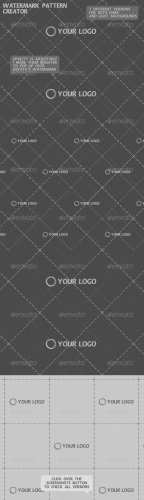 GR-watermark pattern creator GR-watermark pattern creator