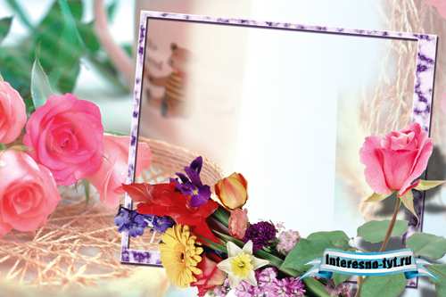 Photo Frame - Summer Flowers Photo Frame - Summer Flowers