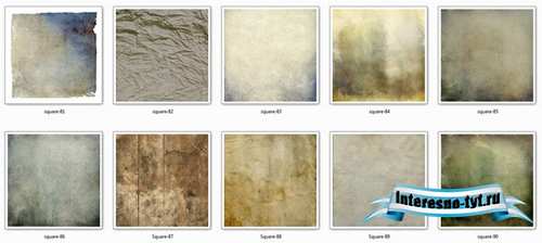 Square Texture Set 9 Square Texture Set 9