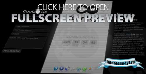 Coming Soon Mini Template 04 AS3