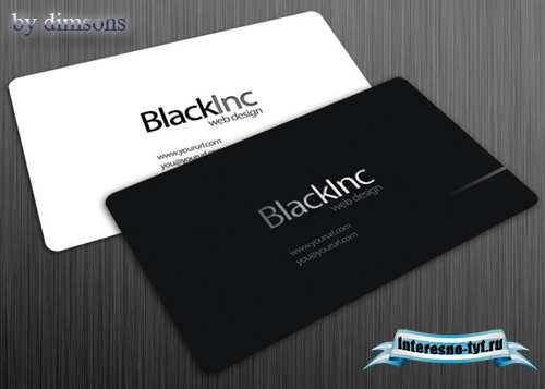 Black free business card Black free business card
