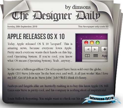Free Newspaper psd Free Newspaper psd