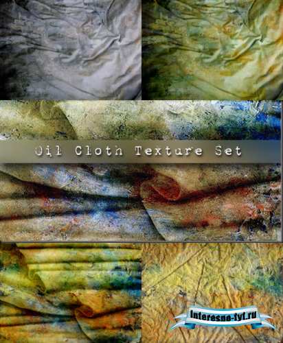 Oil Cloth Texture Set Oil Cloth Texture Set