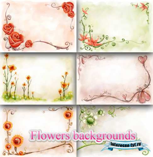 Flower backgrounds pack 24 Flower backgrounds pack 24