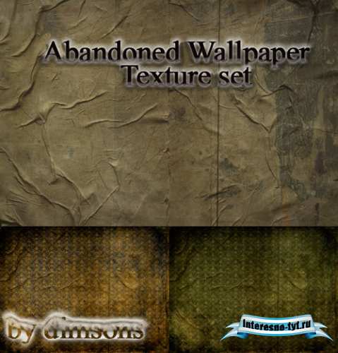 Abandoned Wallpaper Texture Set Abandoned Wallpaper Texture Set