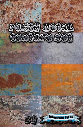Rusty metal texture set Rusty metal texture set